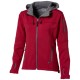 Match Damen Softshell Jacke mit Kapuze, rot, S Match Damen Softshell Jacke mit Kapuze, rot, S
