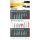 MAXI 3-Monats-Wand-Kalender 2020, Anthrazit/Weiß MAXI 3-Monats-Wand-Kalender 2020, Anthrazit/Weiß
