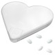 Mint-Spender Herz, transparent-milchig Mint-Spender Herz, transparent-milchig