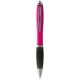 Nash Kugelschreiber farbig mit schwarzem Griff, blaue Mine, rosa,schwarz Nash Kugelschreiber farbig mit schwarzem Griff, blaue Mine, rosa,schwarz