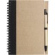 Notizbuch aus recyceltem Papier, schwarz Notizbuch aus recyceltem Papier, schwarz