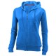 Open Kapuzensweatjacke für Damen, himmelblau, S Open Kapuzensweatjacke für Damen, himmelblau, S