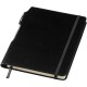 Panama DIN A5 Notizbuch und Stift, schwarz Panama DIN A5 Notizbuch und Stift, schwarz