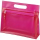 Paulo Kulturbeutel aus transparentem PVC, rosa Paulo Kulturbeutel aus transparentem PVC, rosa
