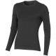 ELEVATE Damen Öko Langarmshirt Ponoka, anthrazit, XL ELEVATE Damen Öko Langarmshirt Ponoka, anthrazit, XL