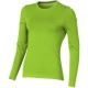 Ponoka – Öko-Langarmshirt für Damen, apfelgrün, L Ponoka – Öko-Langarmshirt für Damen, apfelgrün, L