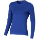 Ponoka – Öko-Langarmshirt für Damen, blau, XS Ponoka – Öko-Langarmshirt für Damen, blau, XS