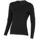 Ponoka – Öko-Langarmshirt für Damen, schwarz, L Ponoka – Öko-Langarmshirt für Damen, schwarz, L