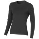 Ponoka – Öko-Langarmshirt für Damen, anthrazit, XL Ponoka – Öko-Langarmshirt für Damen, anthrazit, XL
