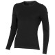Ponoka – Öko-Langarmshirt für Damen, schwarz, L Ponoka – Öko-Langarmshirt für Damen, schwarz, L
