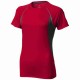 Quebec T-Shirt cool fit für Damen, rot,anthrazit, XXL Quebec T-Shirt cool fit für Damen, rot,anthrazit, XXL