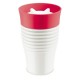 SAFE TO GO Thermo-Trinkbecher, cotton white/raspberry red400ml SAFE TO GO Thermo-Trinkbecher, cotton white/raspberry red400ml
