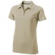 Seller Poloshirt für Damen, khaki, S Seller Poloshirt für Damen, khaki, S