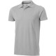 Seller Poloshirt für Herren, grau meliert, XS Seller Poloshirt für Herren, grau meliert, XS