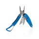 Solid Mini-Multitool mit Karabiner, blau Solid Mini-Multitool mit Karabiner, blau