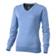 Spruce Damen Pullover mit V Ausschnitt, hellblau, M Spruce Damen Pullover mit V Ausschnitt, hellblau, M
