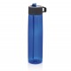 Tritan Trinkflasche mit Strohhalm, blau,grau Tritan Trinkflasche mit Strohhalm, blau,grau