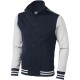 Varsity College Jacke unisex, navy,offwhite, S Varsity College Jacke unisex, navy,offwhite, S