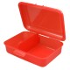 Vorratsdose School-Box mittel mit Trennwand, trend-rot PP Vorratsdose School-Box mittel mit Trennwand, trend-rot PP