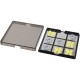 Winnit magnetisches Tic Tac Toe Spiel, schwarz,transparent Winnit magnetisches Tic Tac Toe Spiel, schwarz,transparent