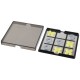 Winnit magnetisches Tic Tac Toe Spiel, schwarz,transparent Winnit magnetisches Tic Tac Toe Spiel, schwarz,transparent