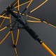 Fare® Automatik-Stockschirm Windproof, Anthrazit-Orange Fare® Automatik-Stockschirm Windproof, Anthrazit-Orange