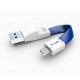 Ladekabel 2in1 ZWEINS® PLUS Weiß/Blau Ladekabel 2in1 ZWEINS® PLUS Weiß/Blau