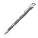 Metall-Kugelschreiber New Jersey, Grau Metall-Kugelschreiber New Jersey, Grau