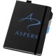 Alpha A5 Notizbuch mit Seitentrennern, schwarz Alpha A5 Notizbuch mit Seitentrennern, schwarz