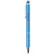Aluminium glasierter Kugelschreiber, blau Aluminium glasierter Kugelschreiber, blau