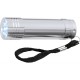 Aluminium-LED-Lampe, Silber Aluminium-LED-Lampe, Silber
