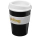 Americano® Medio 300 ml Becher mit Schutzring, schwarz,weiss Americano® Medio 300 ml Becher mit Schutzring, schwarz,weiss