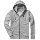 Arora Kapuzensweatjacke für Herren, grau meliert, XL Arora Kapuzensweatjacke für Herren, grau meliert, XL