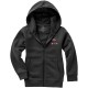 Arora Kinder-Kapuzenpullover mit durchgehendem Reißverschluss, anthrazit, 104 Arora Kinder-Kapuzenpullover mit durchgehendem Reißverschluss, anthrazit, 104
