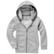 Arora Kapuzensweatjacke für Kinder, grau meliert, 104 Arora Kapuzensweatjacke für Kinder, grau meliert, 104
