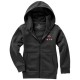 Arora Kinder-Kapuzenpullover mit durchgehendem Reißverschluss, anthrazit, 104 Arora Kinder-Kapuzenpullover mit durchgehendem Reißverschluss, anthrazit, 104