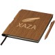 Bardi DIN A5 Notizblock mit Stift, braun Bardi DIN A5 Notizblock mit Stift, braun