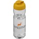 Base Tritan™ 650 ml Sportflasche mit Klappdeckel, transparent,gelb Base Tritan™ 650 ml Sportflasche mit Klappdeckel, transparent,gelb