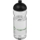 Base Tritan™ 650 ml Sportflasche mit Stülpdeckel, transparent,schwarz Base Tritan™ 650 ml Sportflasche mit Stülpdeckel, transparent,schwarz