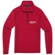 Bowlen Langarm Fleeceshirt mit 1/4 Reißverschluss, rot, M Bowlen Langarm Fleeceshirt mit 1/4 Reißverschluss, rot, M