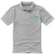 Calgary Poloshirt für Herren, grau meliert, XS Calgary Poloshirt für Herren, grau meliert, XS