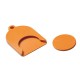 Chip-Schlüsselanhänger Ghost mit Chip, standard-orange Chip-Schlüsselanhänger Ghost mit Chip, standard-orange