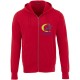 Cypress Kapuzenpulli mit durchgehendem Reißverschluss, rot, XXXL Cypress Kapuzenpulli mit durchgehendem Reißverschluss, rot, XXXL