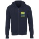 Cypress Kapuzenpulli mit durchgehendem Reißverschluss, navy, XXXL Cypress Kapuzenpulli mit durchgehendem Reißverschluss, navy, XXXL