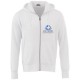 Cypress Kapuzenpulli mit durchgehendem Reißverschluss, weiss, L Cypress Kapuzenpulli mit durchgehendem Reißverschluss, weiss, L