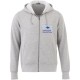 Cypress White Label Kapuzensweatjacke unisex, heather grau, XXXL Cypress White Label Kapuzensweatjacke unisex, heather grau, XXXL