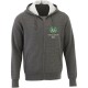Cypress White Label Kapuzensweatjacke unisex, kohle, XXXL Cypress White Label Kapuzensweatjacke unisex, kohle, XXXL