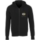 Cypress White Label Kapuzensweatjacke unisex, schwarz, XS Cypress White Label Kapuzensweatjacke unisex, schwarz, XS