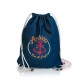 Denim-Baumwollrucksack , denim blau Denim-Baumwollrucksack , denim blau