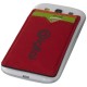 Dual Pocket RFID Telefon Kartenetui, rot Dual Pocket RFID Telefon Kartenetui, rot